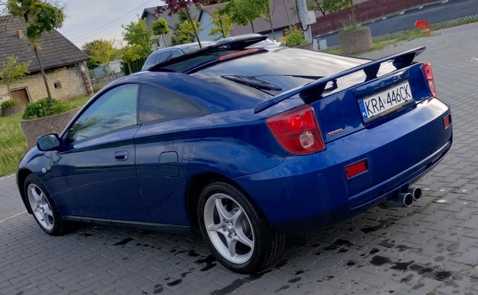 Toyota Celica cena 18900 przebieg: 222000, rok produkcji 2003 z Słomniki małe 172